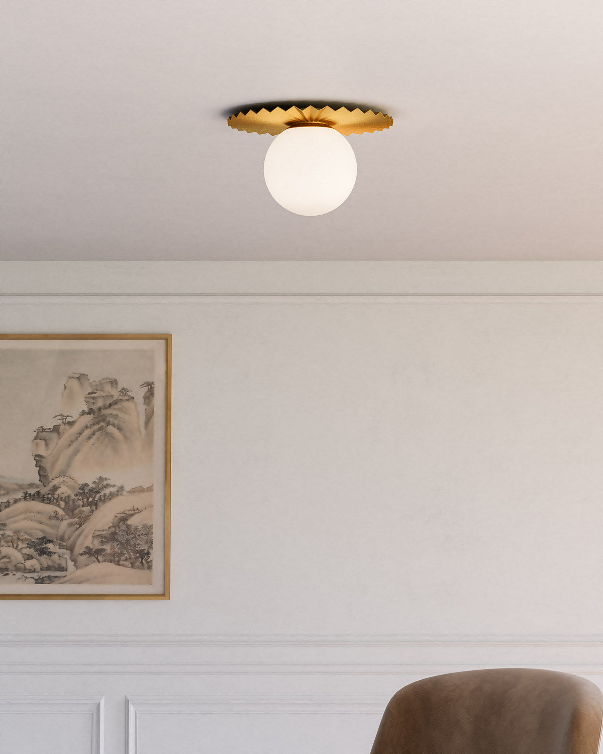 Plafonnier 1 lumière | Plume