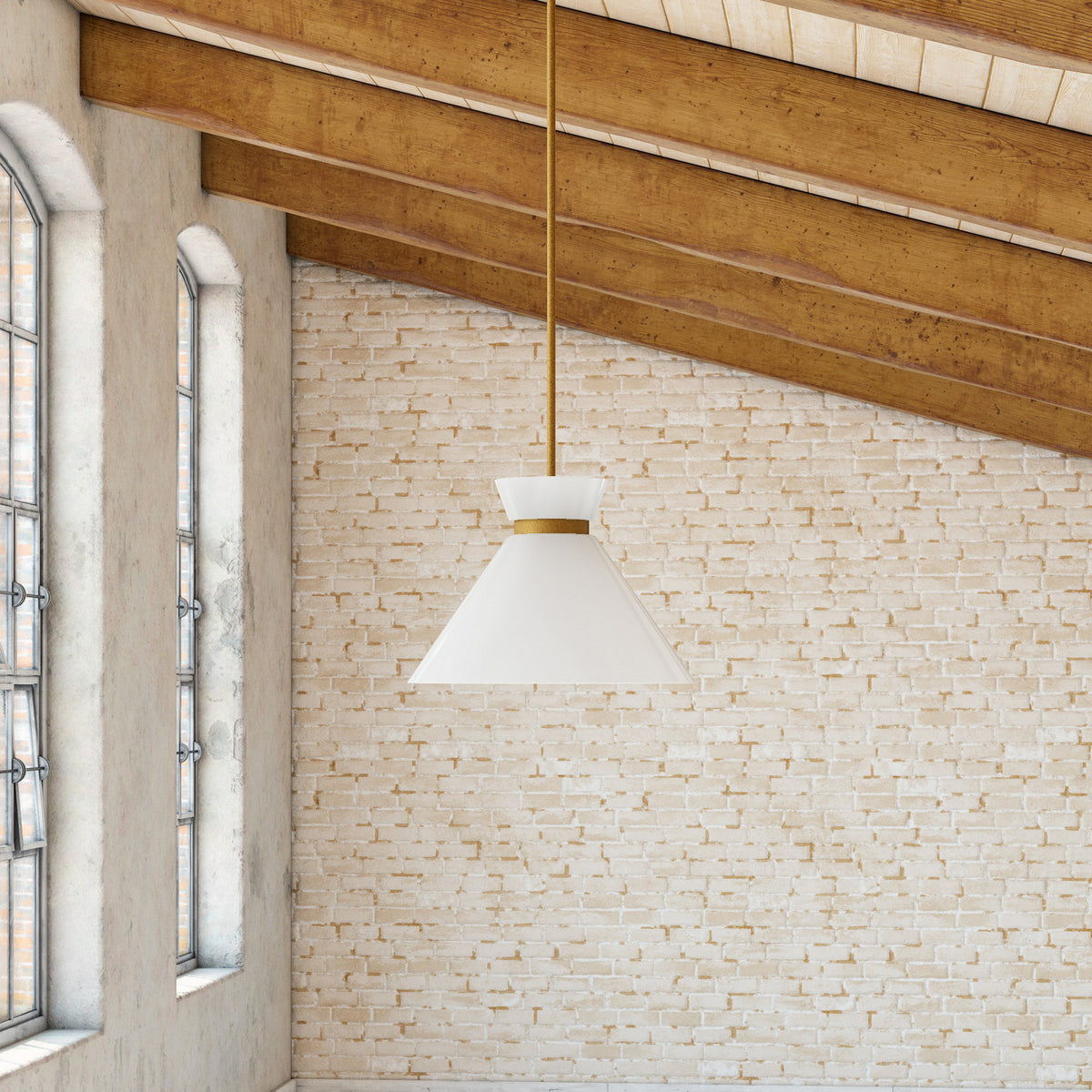 Suspension 1 lumière | Halston