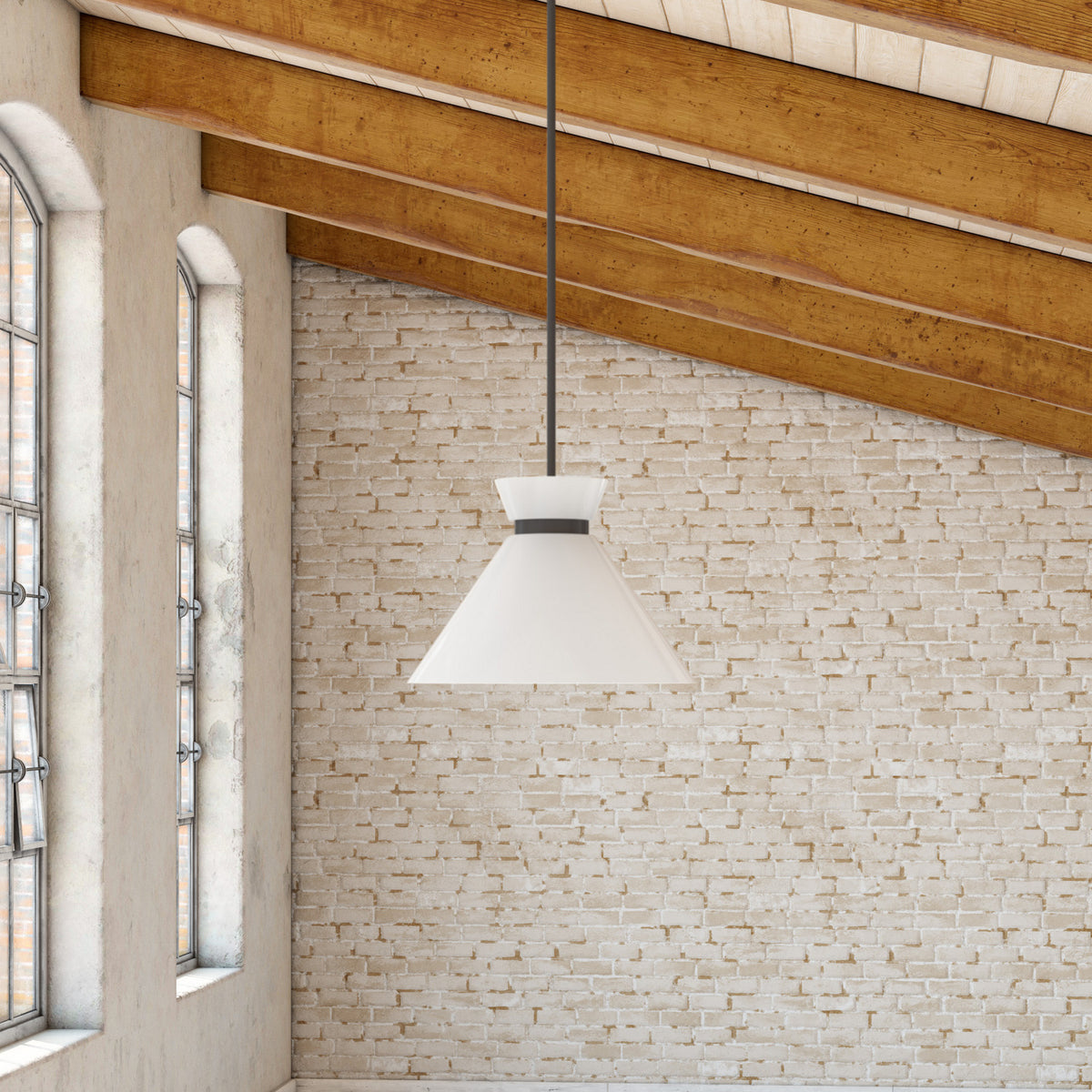 Suspension 1 lumière | Halston