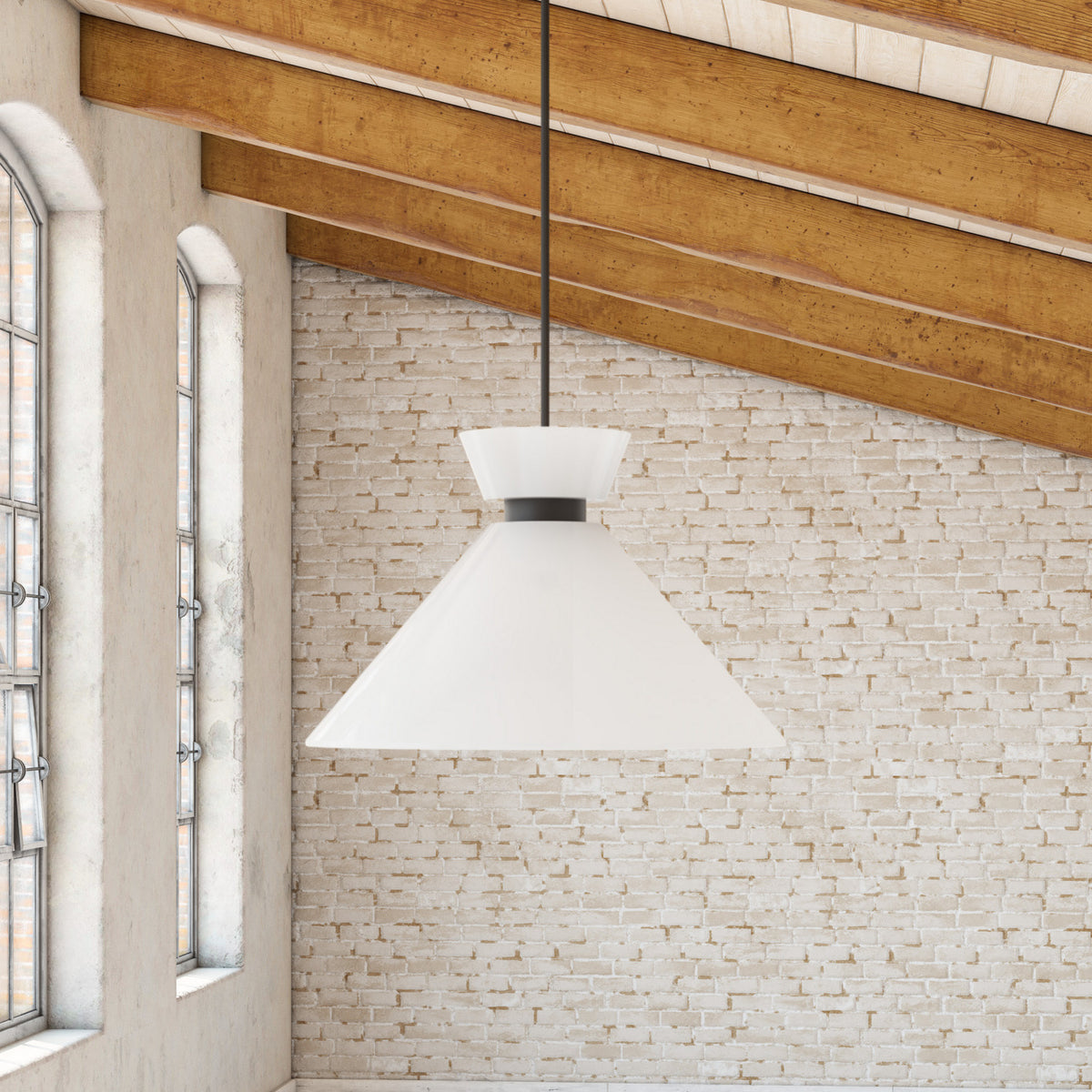 Suspension 1 lumière | Halston