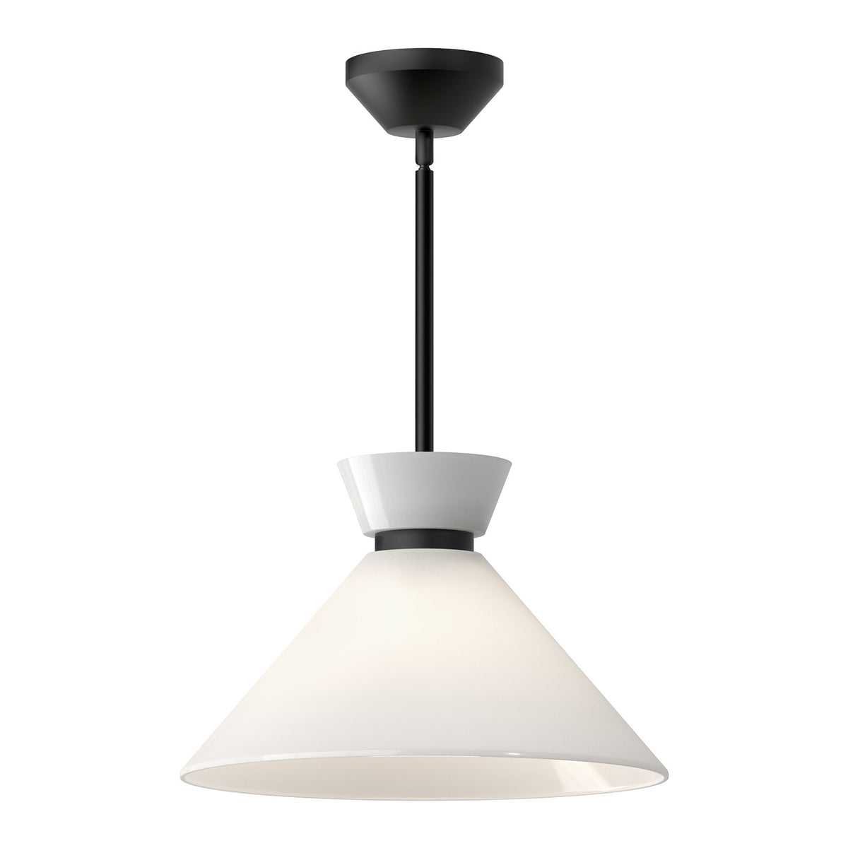 Suspension 1 lumière | Halston