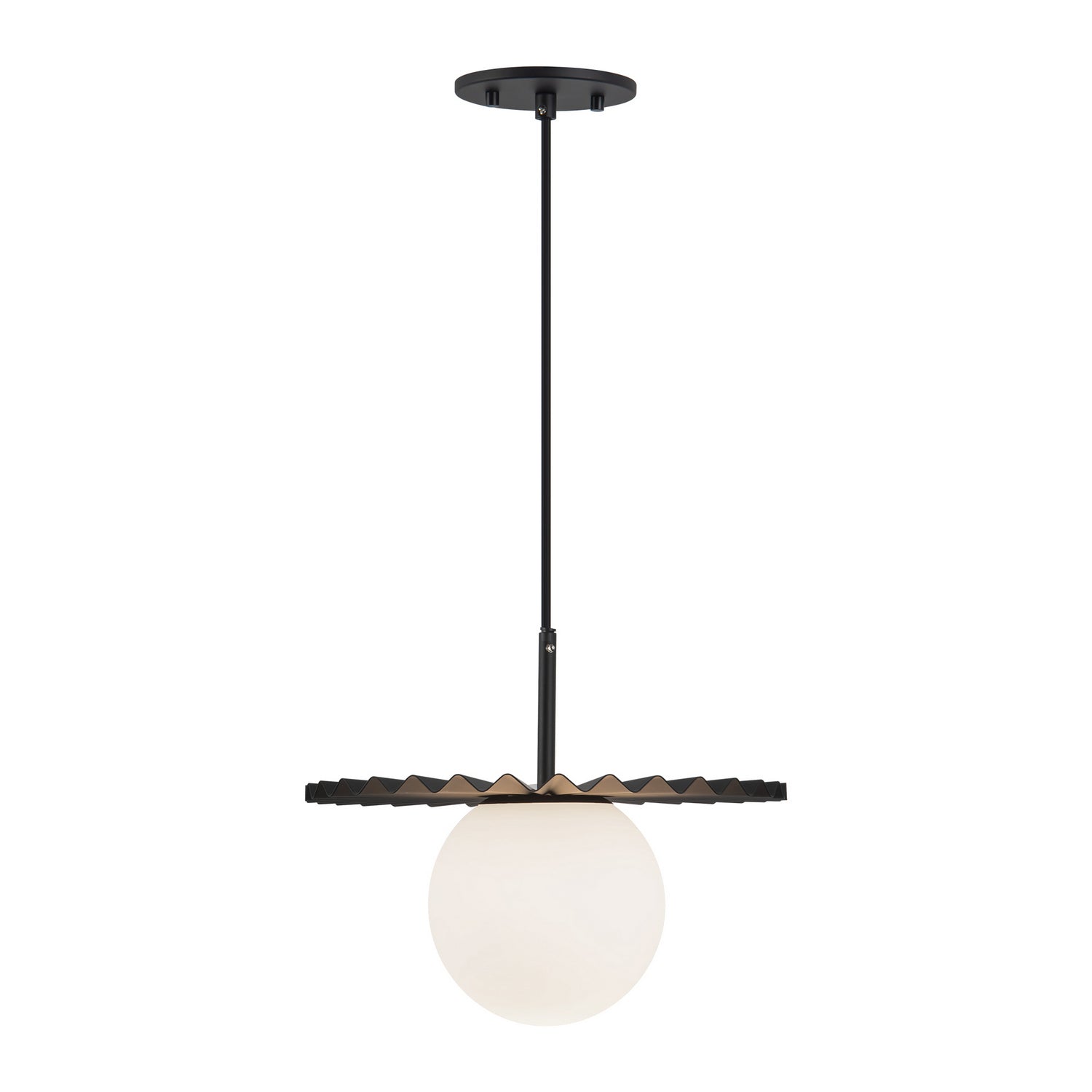 Suspension 1 lumière | Plume
