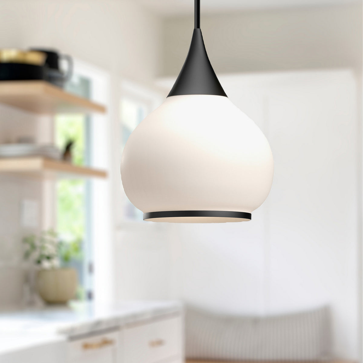 Suspension 1 lumière | Hazel