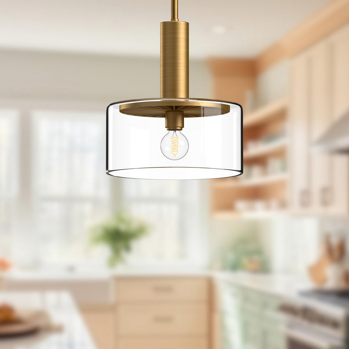 Suspension 1 lumière | Royale
