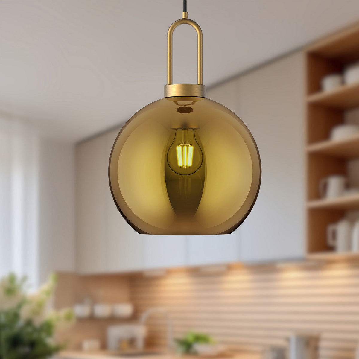 Suspension 1 lumière | Soji
