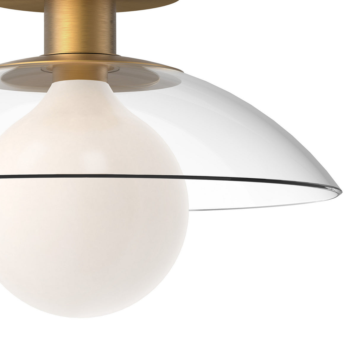 Semi-plafonnier 1 lumière | Francesca