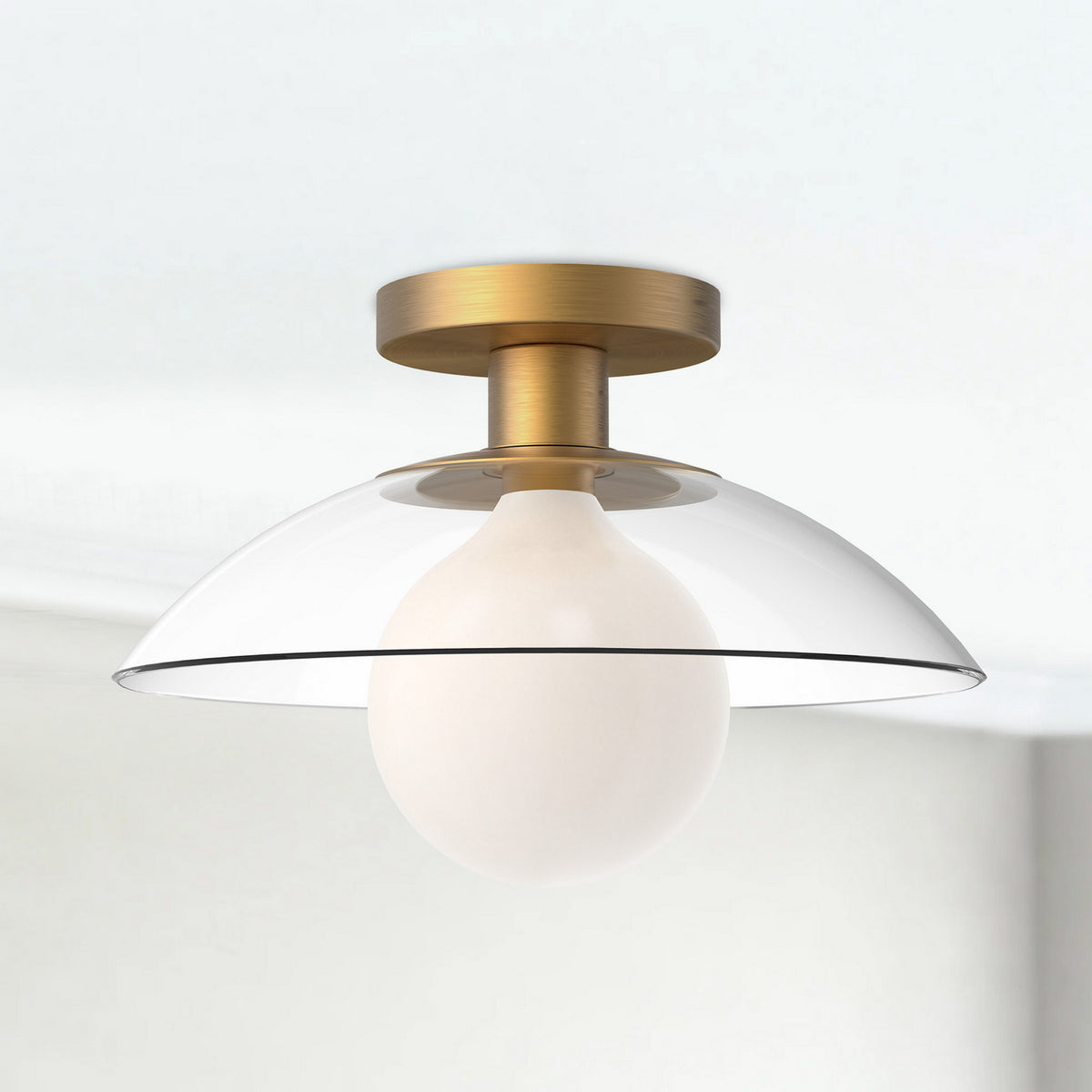 Semi-plafonnier 1 lumière | Francesca