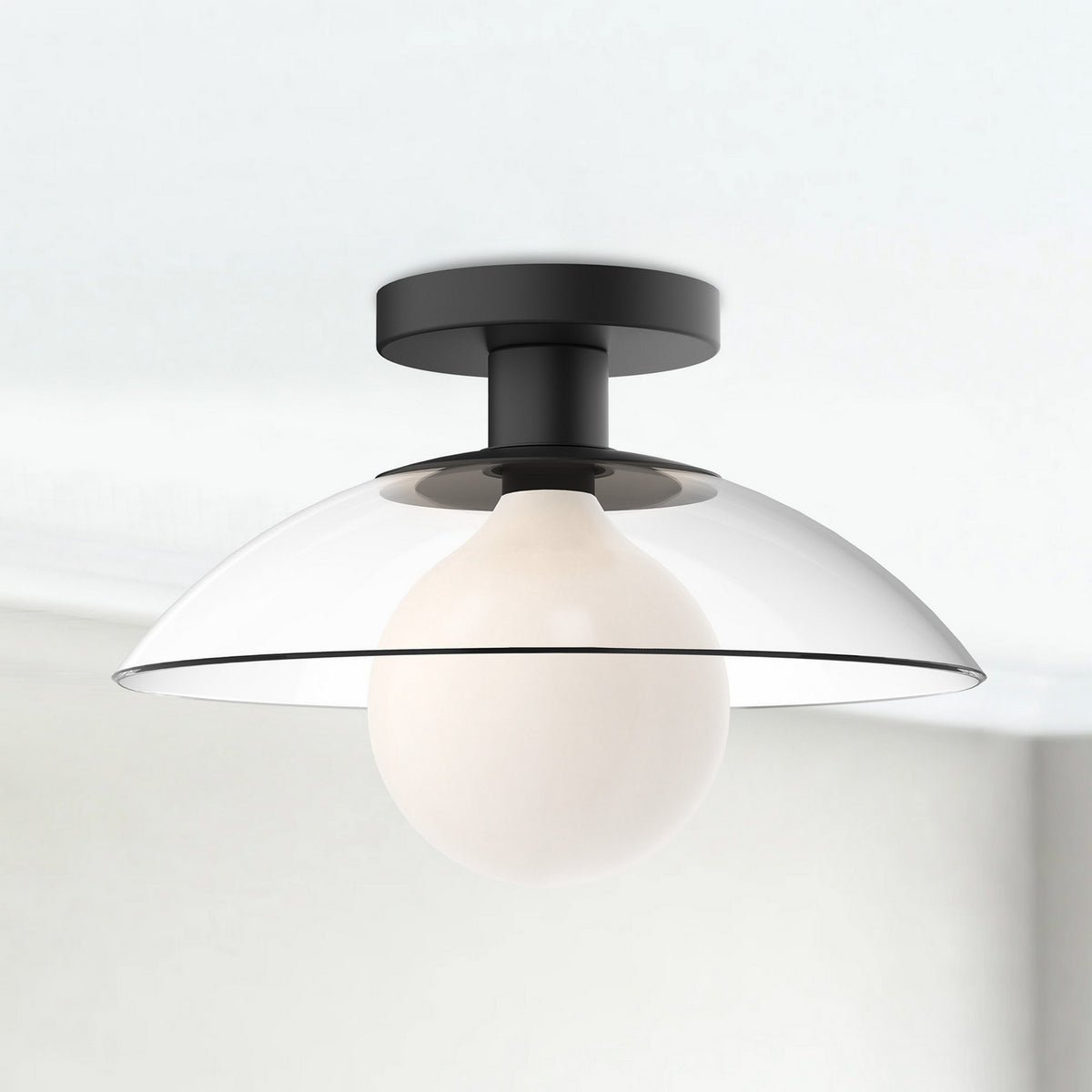 Semi-plafonnier 1 lumière | Francesca