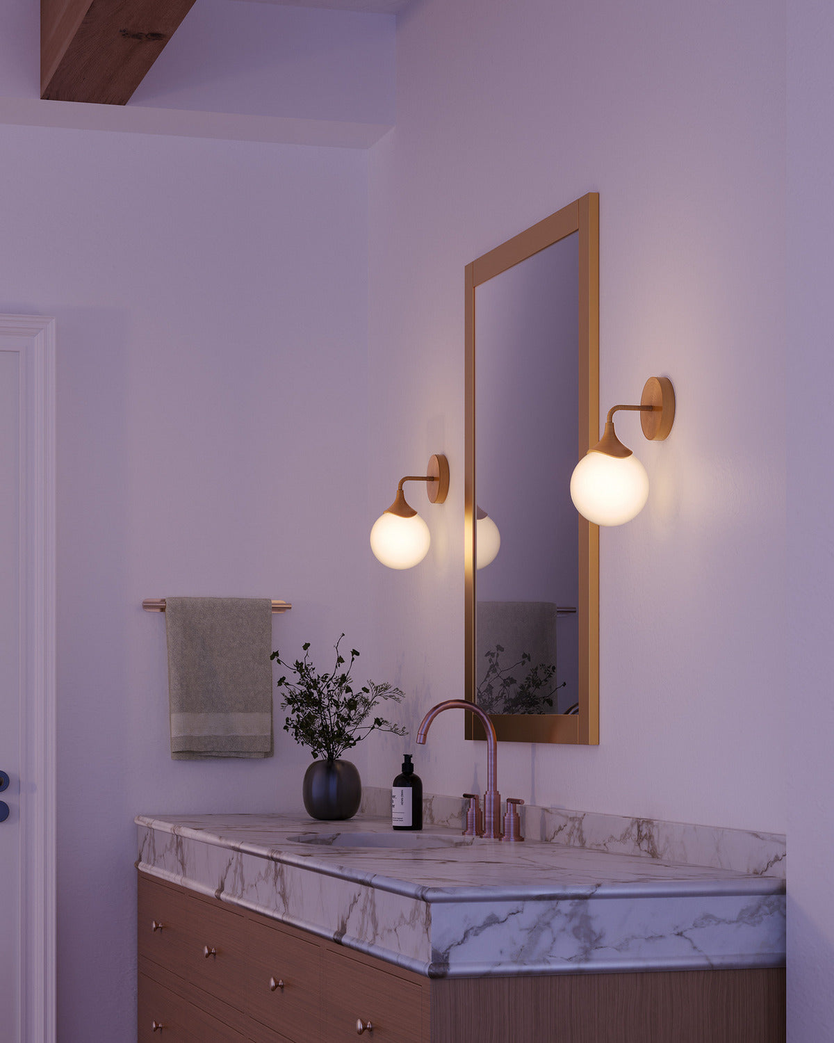 Applique de vanité 1 lumière | Nouveau