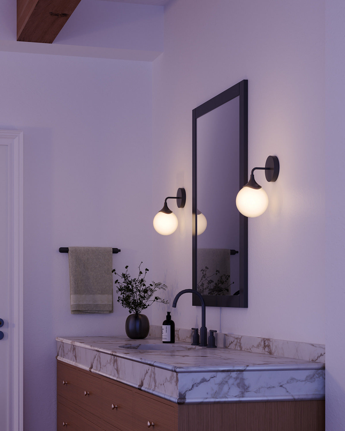 Applique de vanité 1 lumière | Nouveau