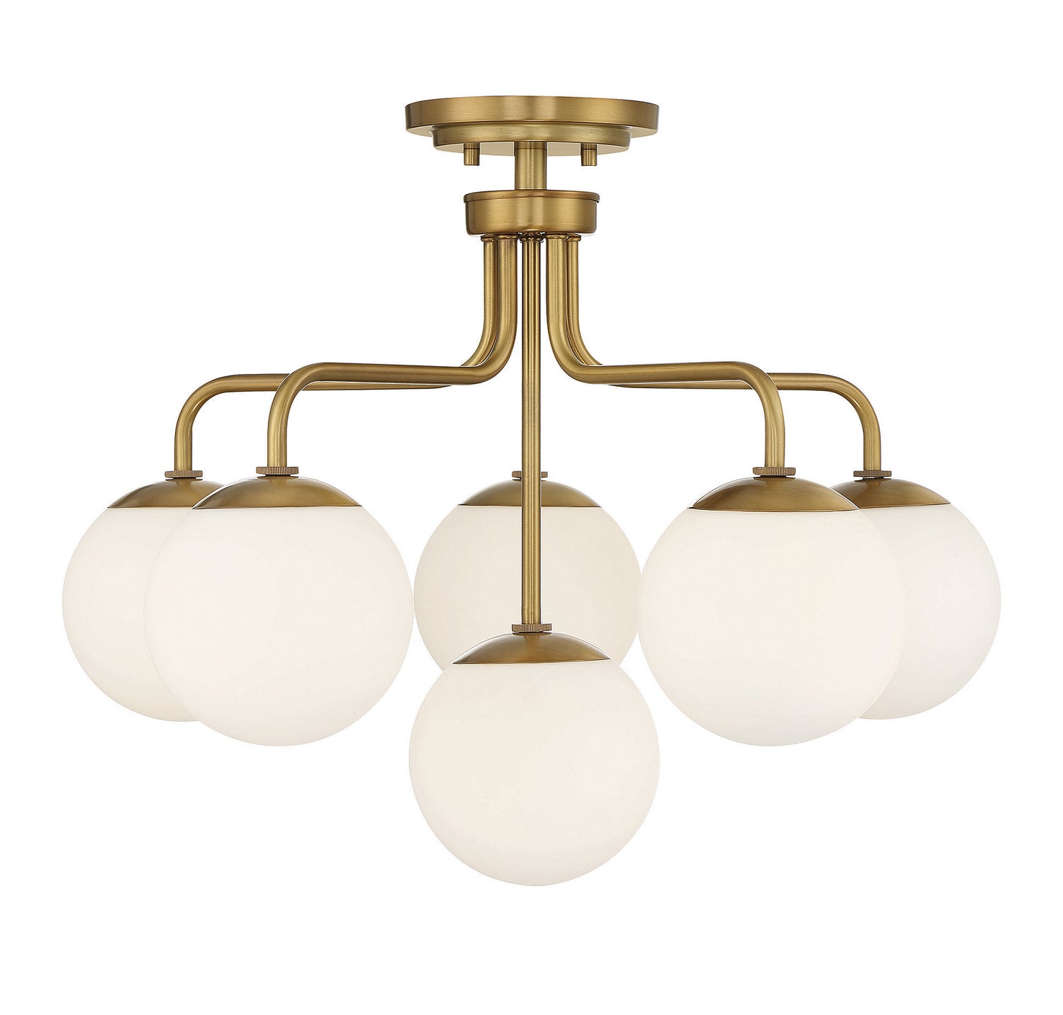 Semi-plafonnier 6 lumières | Marco