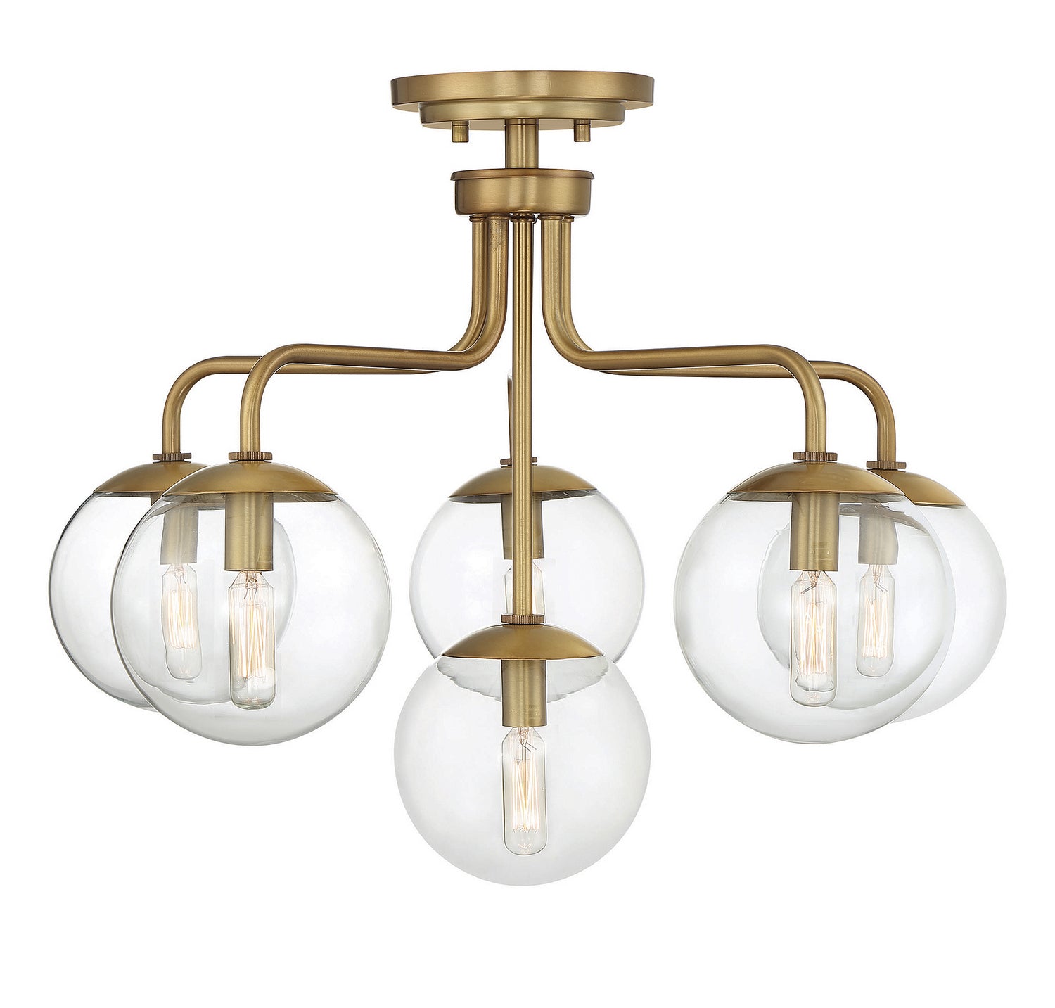 Semi-plafonnier 6 lumières | Marco