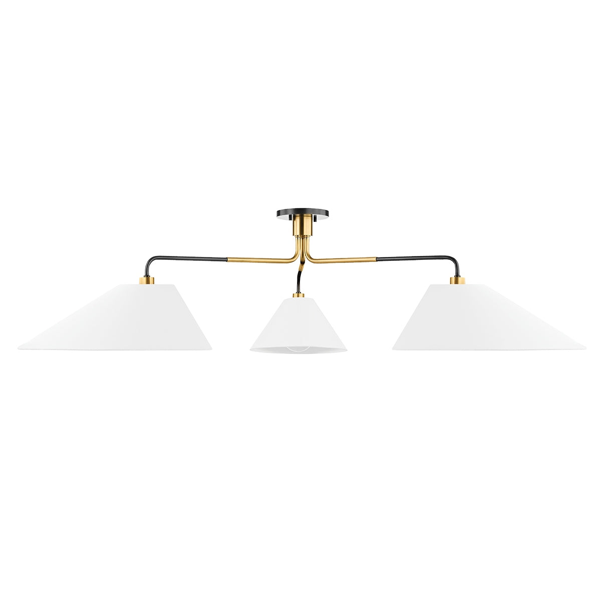 Semi-plafonnier 3 lumières | Duo