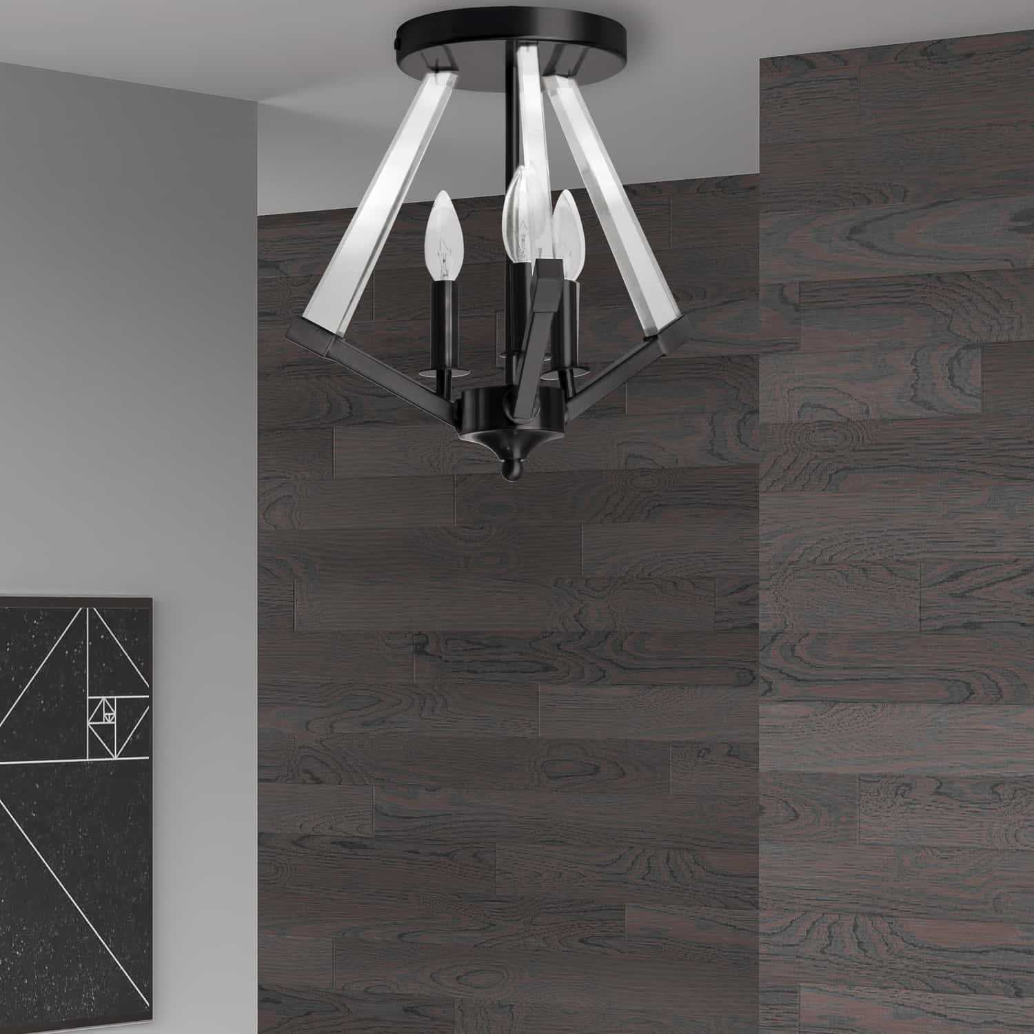 Semi-plafonnier 3 lumières | Aalto