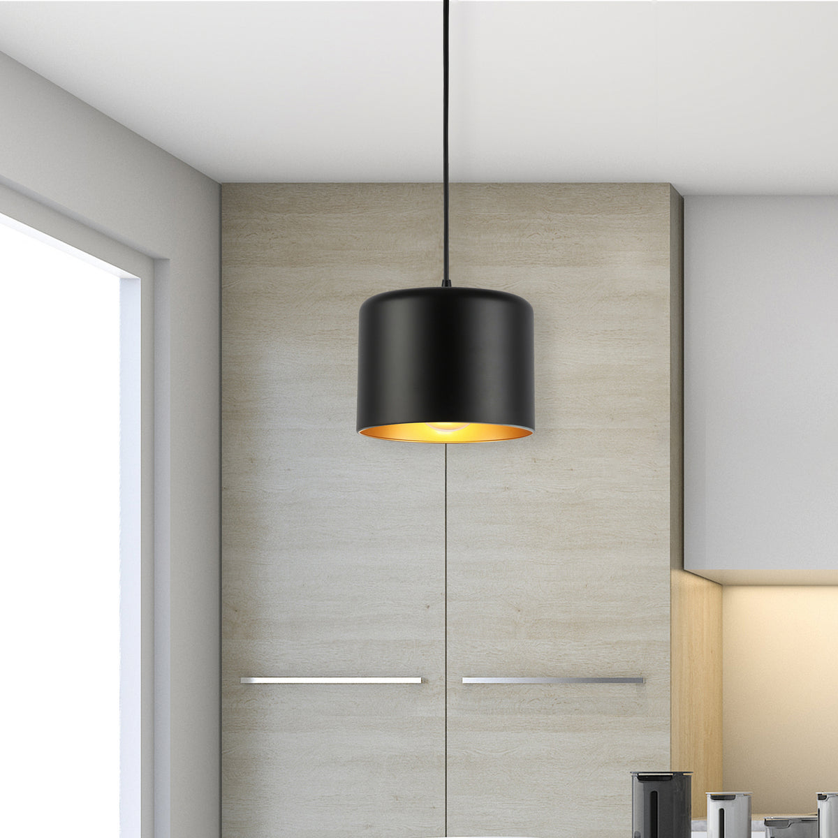 Suspension 1 lumière | Emilia
