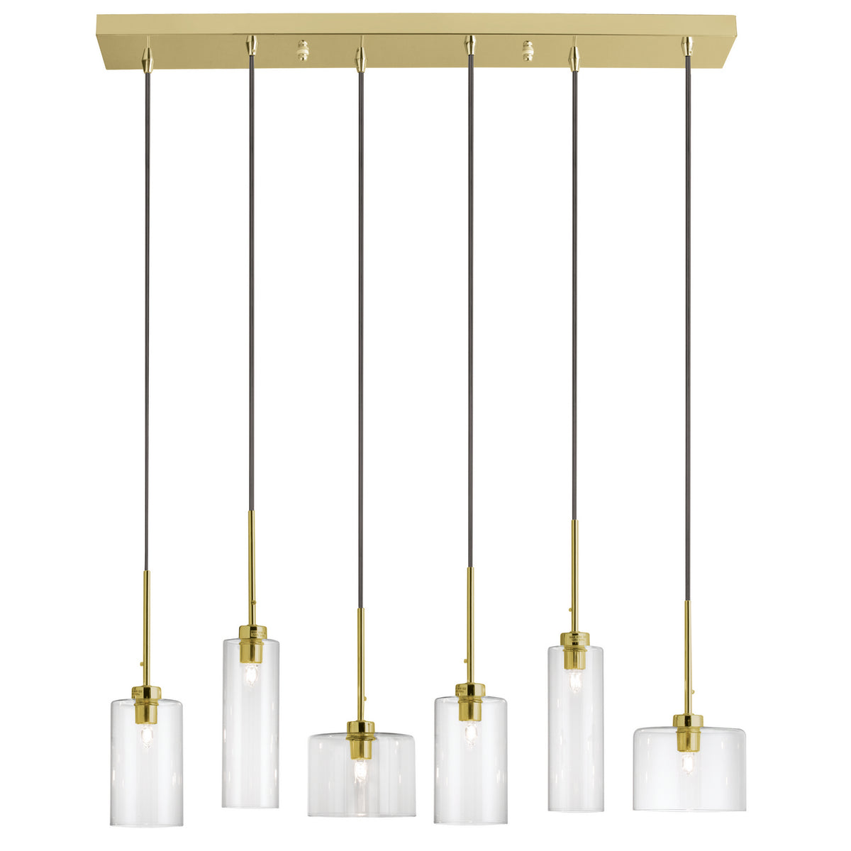 Suspension 6 lumières | Industrial Chic