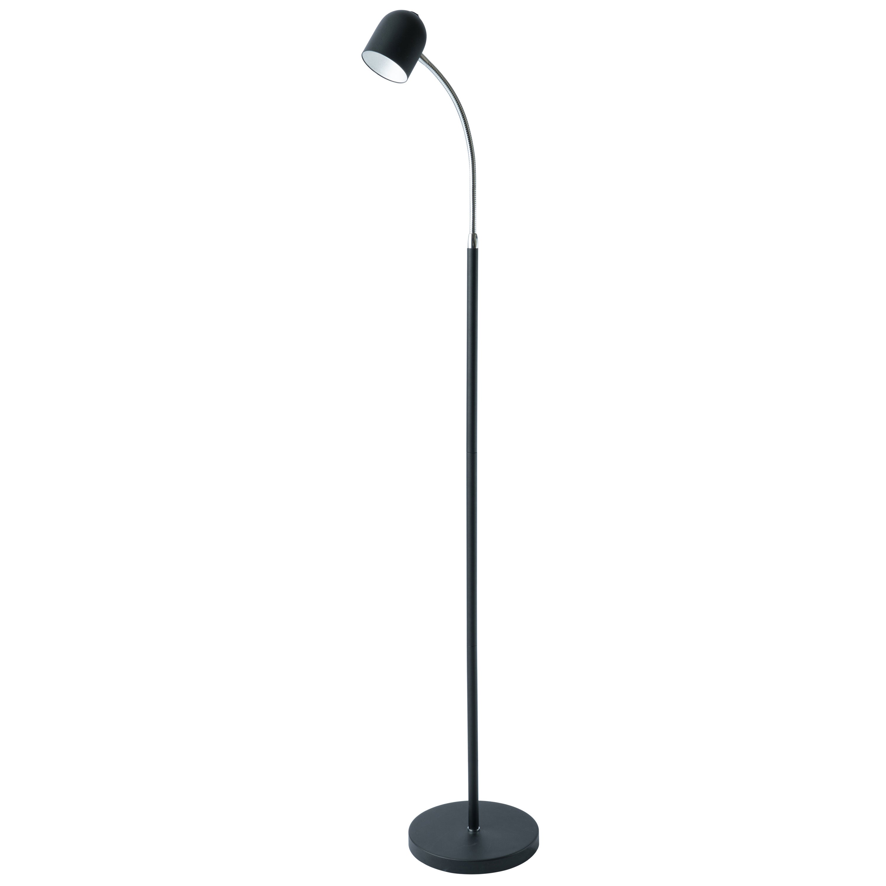 Lampe sur pied Noir DEL INTÉGRÉ - 123LEDF-BK | DAINOLITE
