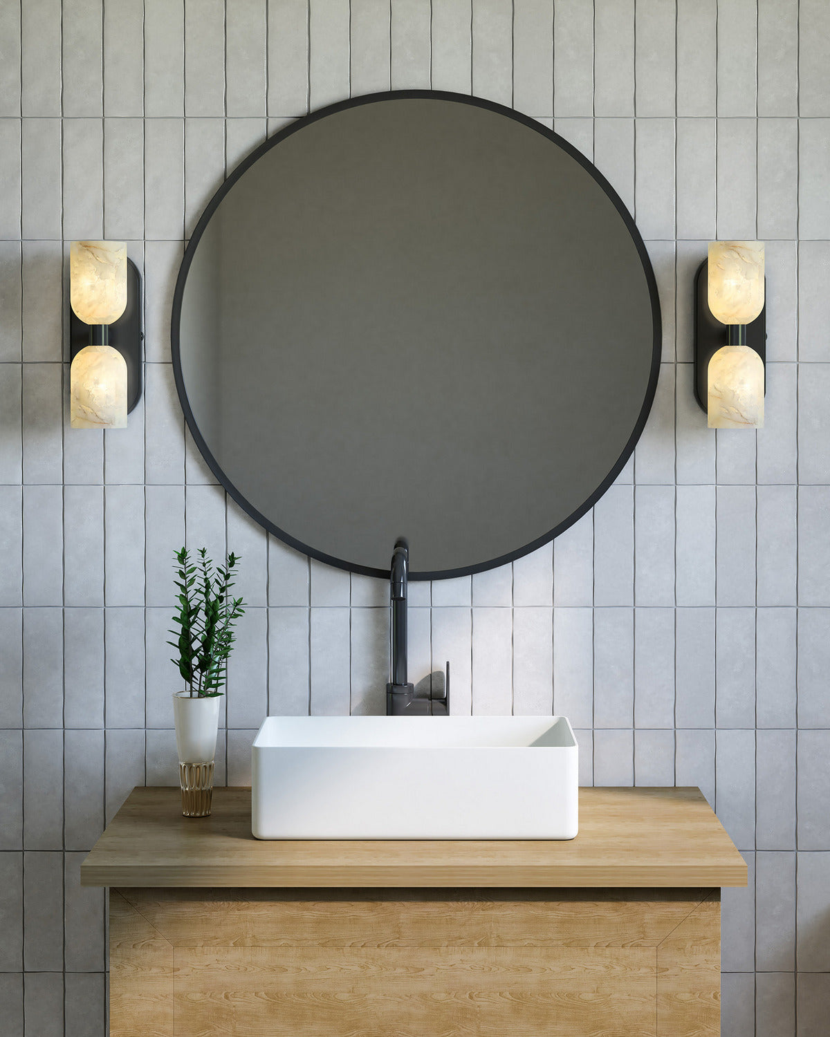 Applique de vanité 2 lumières | Lucian