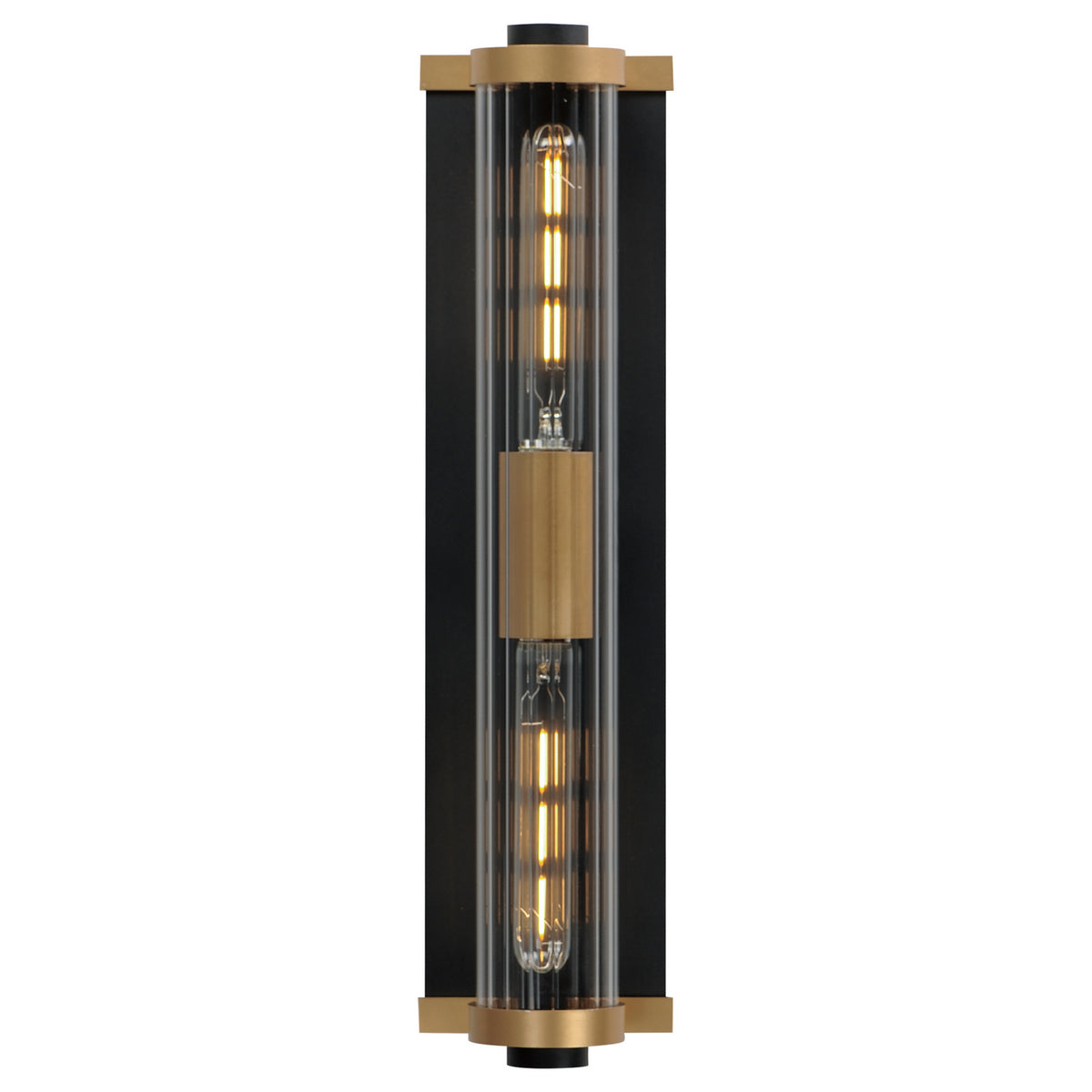 Maxim - Lanterne murale extérieure 2 lumières | Opulent - 16122CRBKAB
