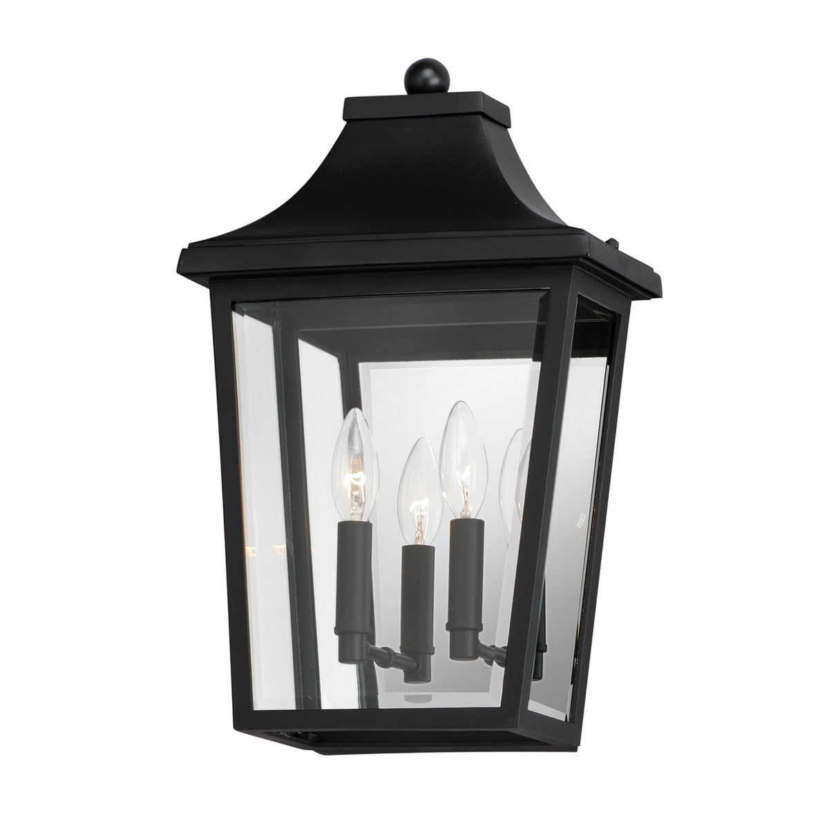 Maxim - Lanterne murale extérieure 2 lumières | Sutton Place VX - 40231CLBK