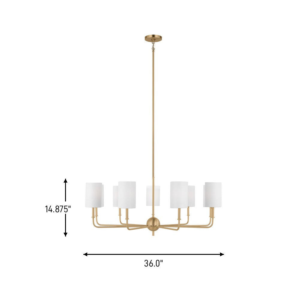 Lustre 9 lumières | Foxdale