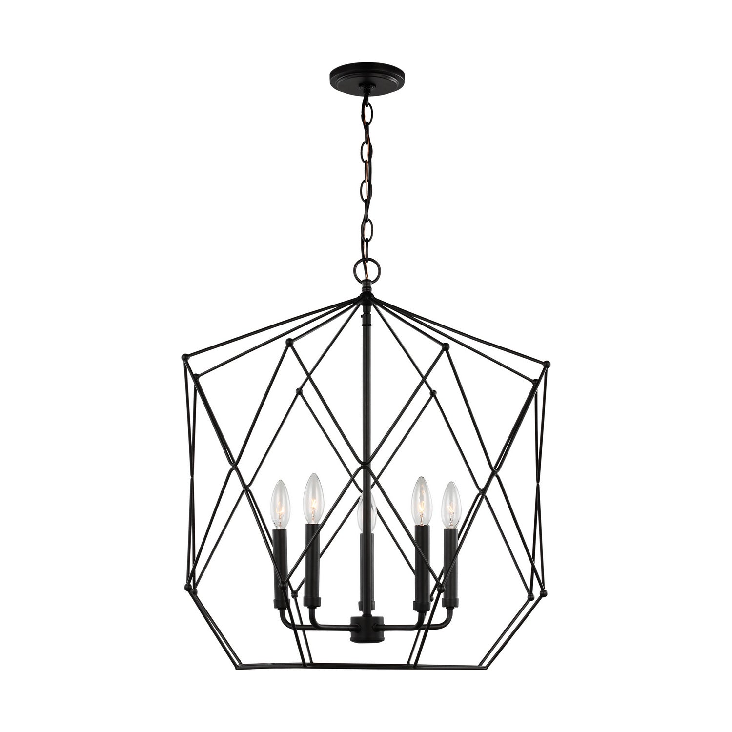 Suspension 5 lumières | Zarra