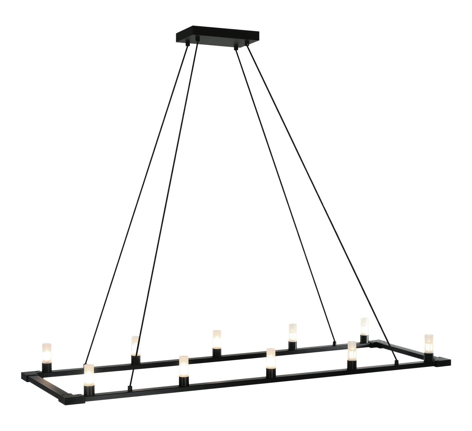 Lustre 10 lumières | Cascadian