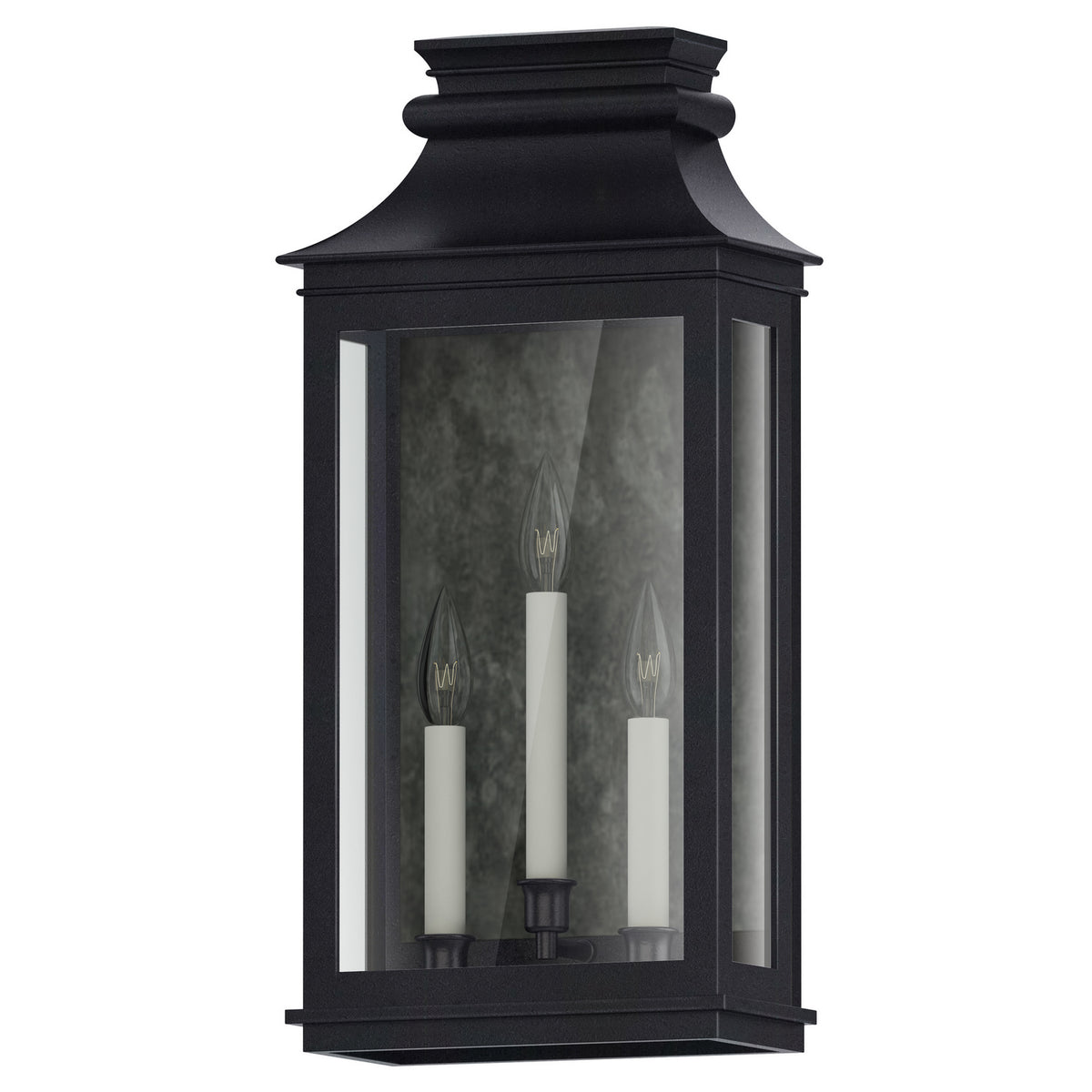 Maxim - Applique murale extérieure 3 lumières | Savannah VX - 40916CLBO