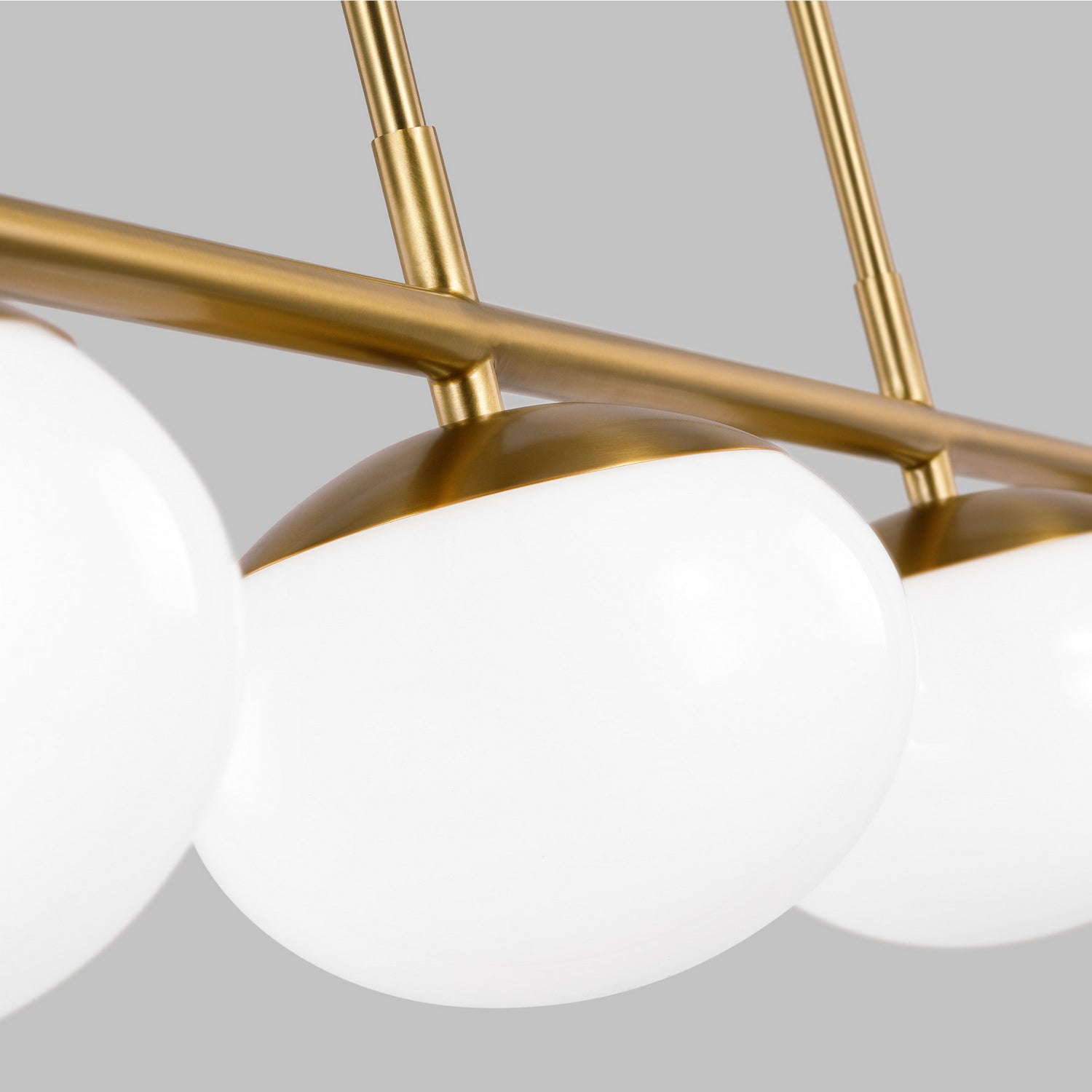 Lustre linéaire 4 lumières | Lune