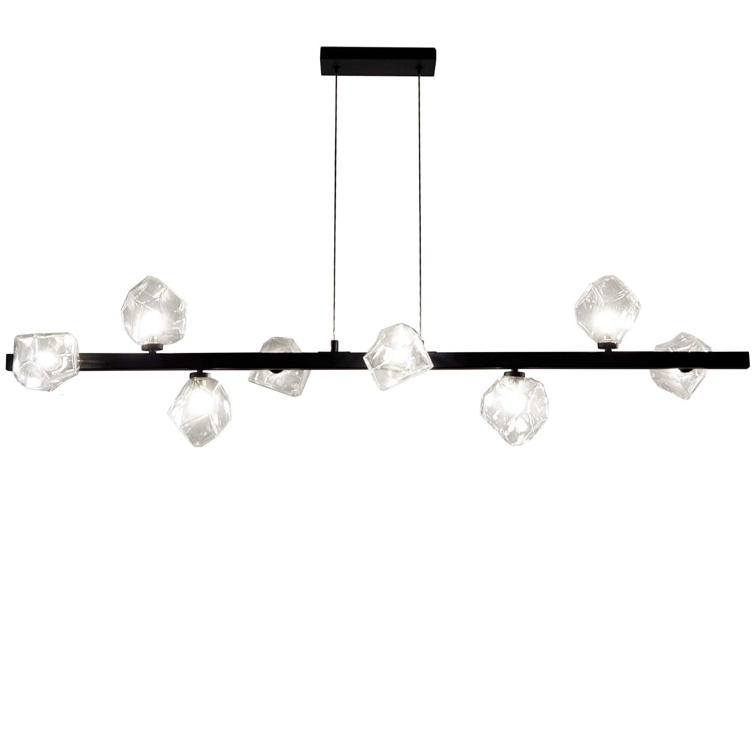 Suspension 8 lumières | Pearlene