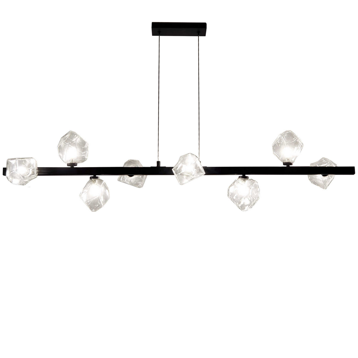 Suspension 8 lumières | Pearlene