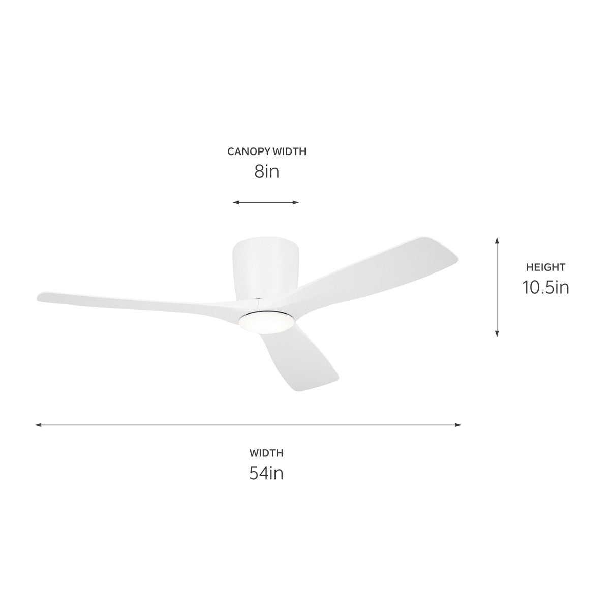 Ventilateur de plafond 54 po | Volos