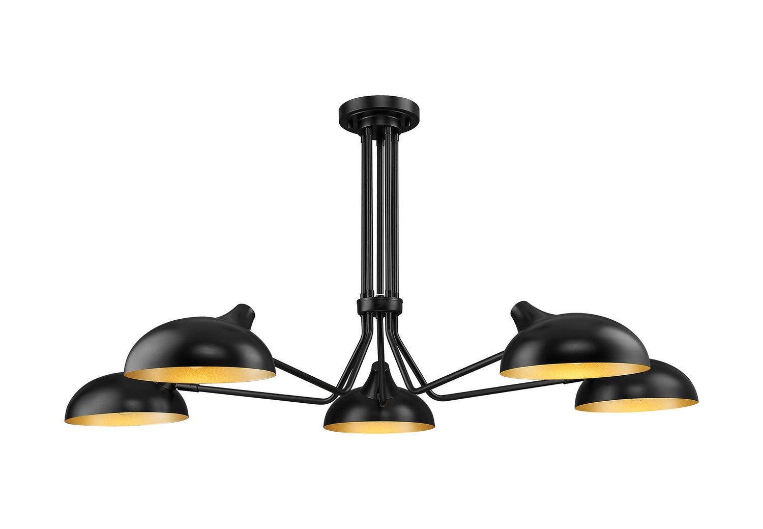 Semi-plafonnier 5 lumières | Bellamy