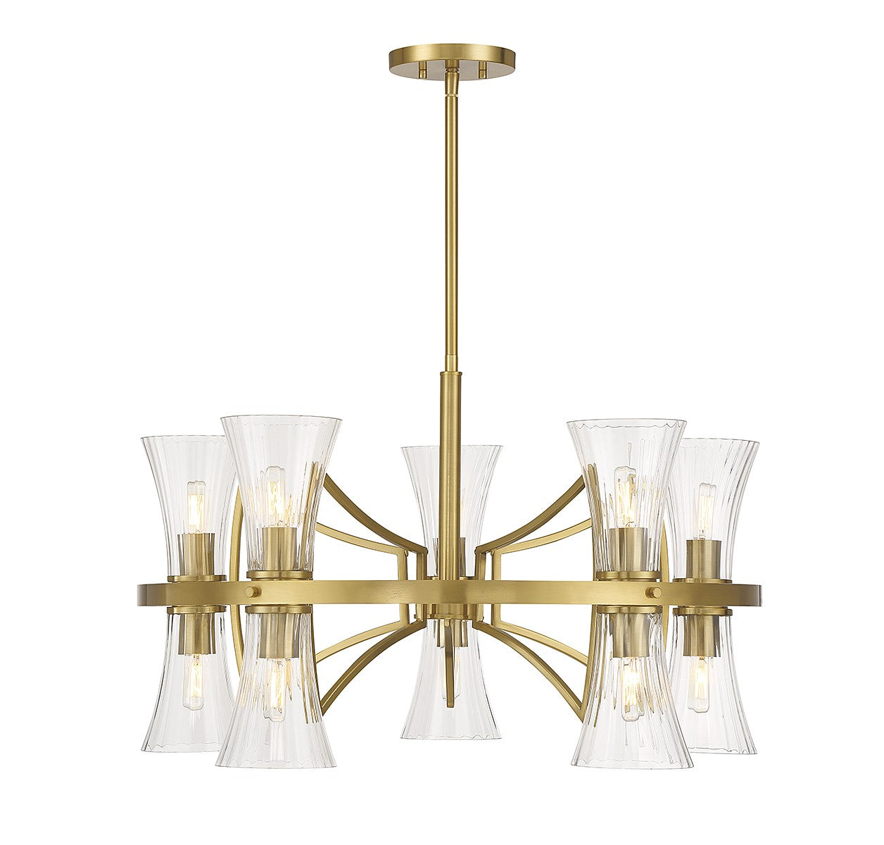 Lustre 10 lumières | Bennington