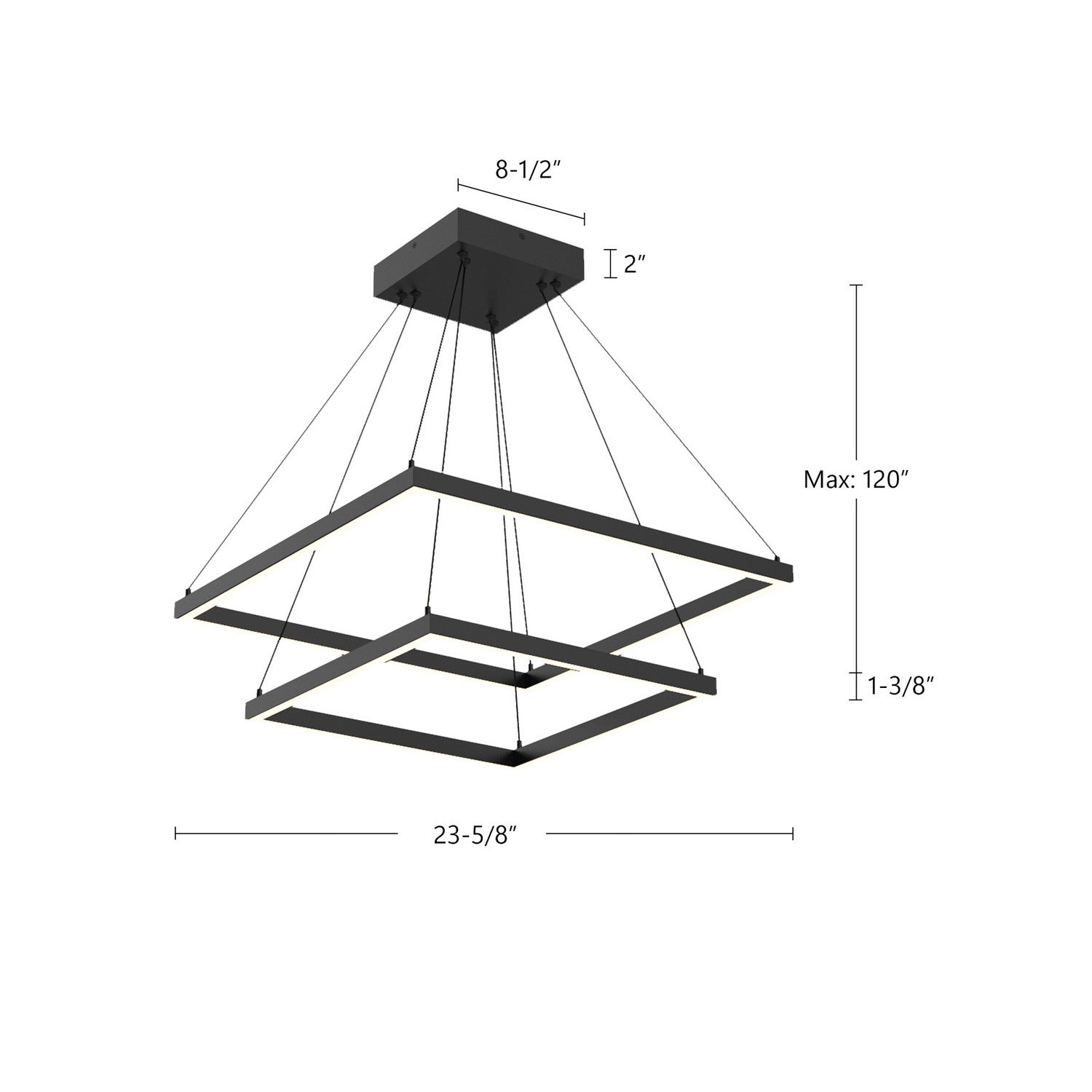 Lustre DEL | Piazza