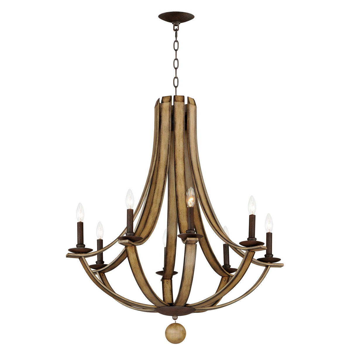 Lustre 8 lumières | Basque