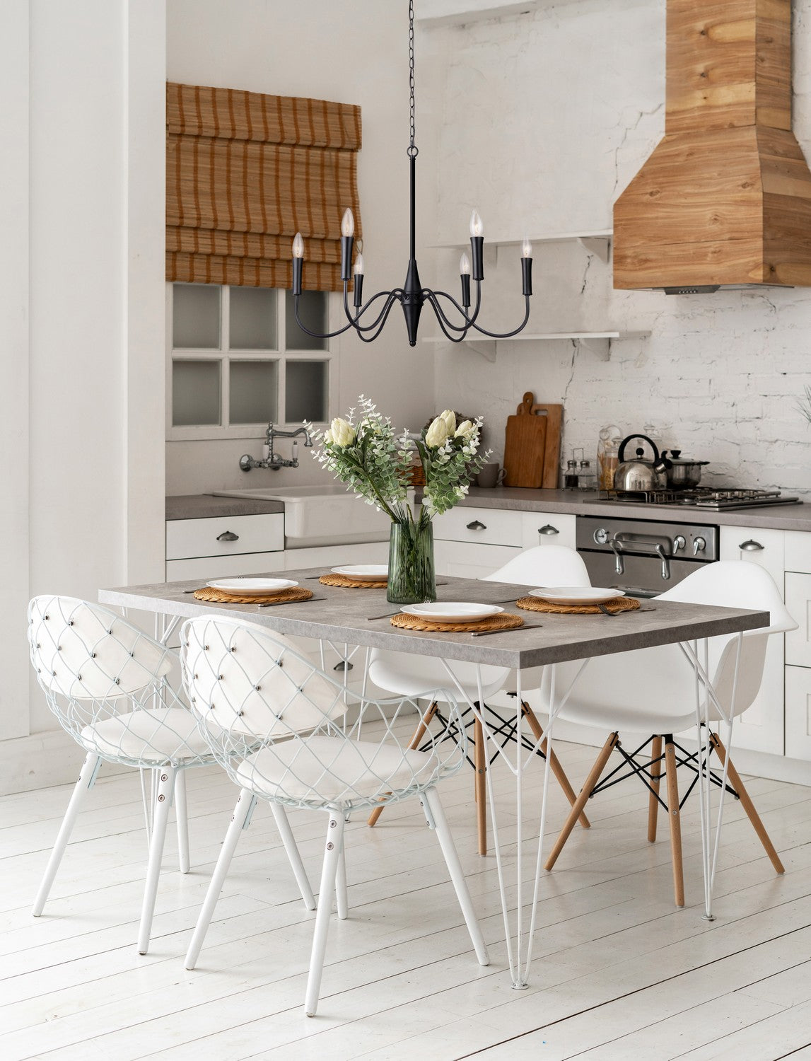 Lustre 6 lumières | Brielle
