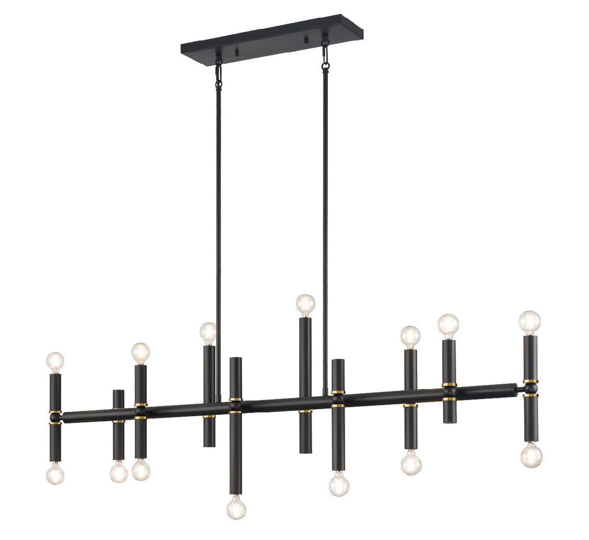 Suspension 14 lumières | Klondike