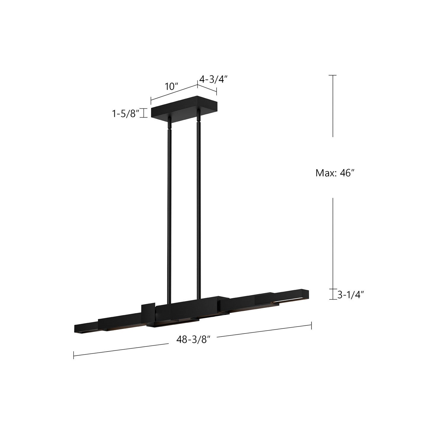 Suspension linéaire DEL | Enzo