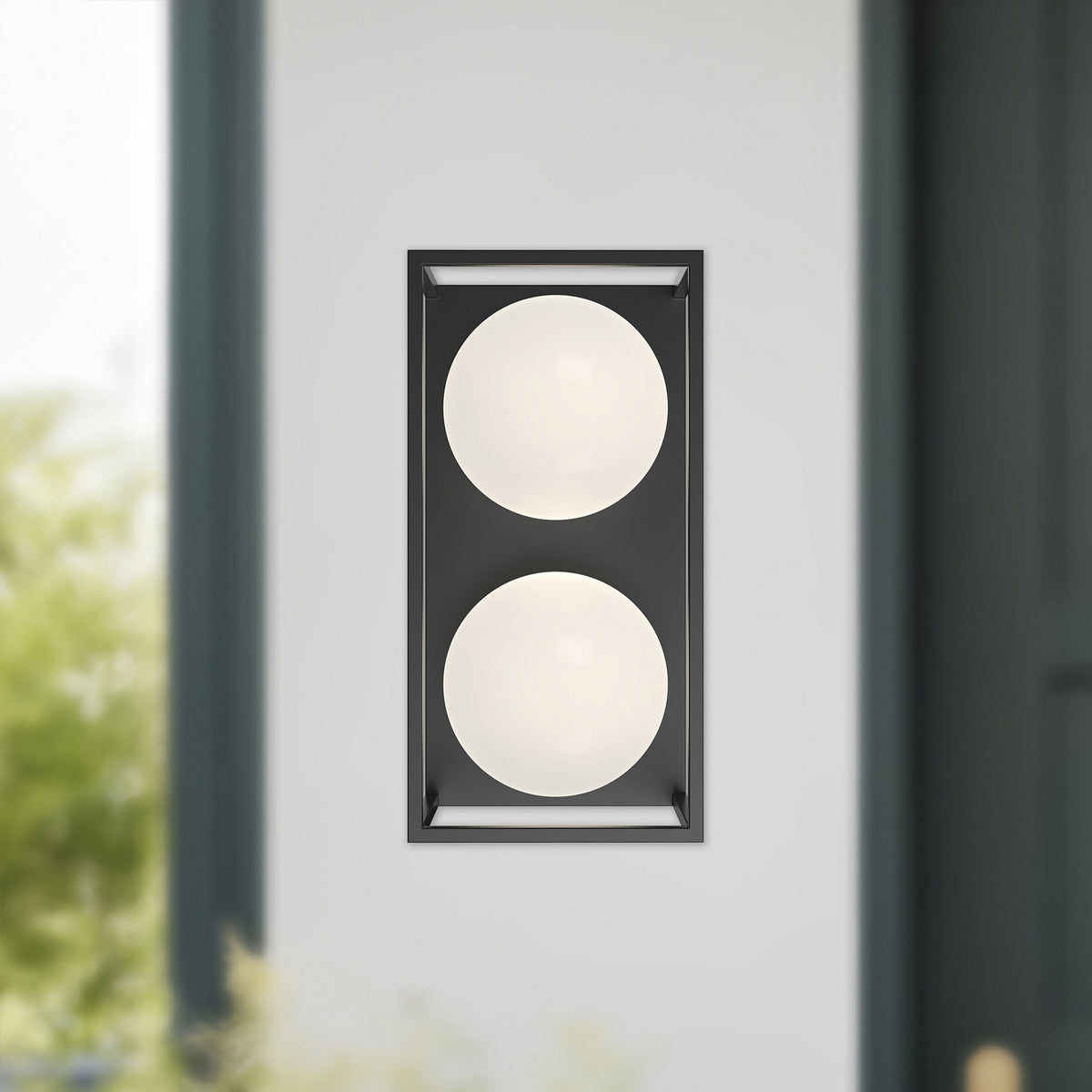 Lanterne murale extérieure 2 lumières | Amelia