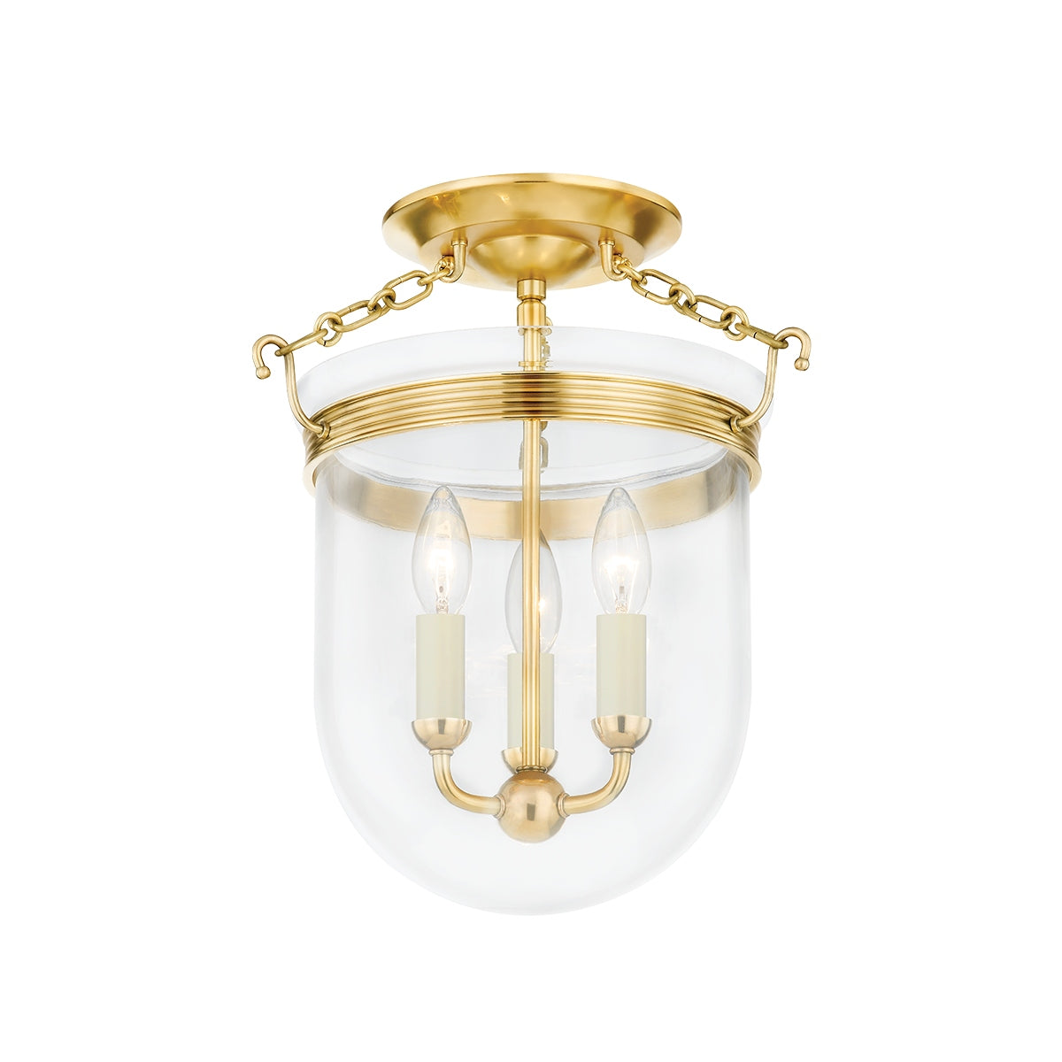 Semi-plafonnier 3 lumières | Rousham