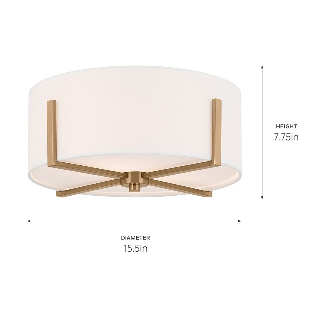 Plafonnier 2 lumières | Malen