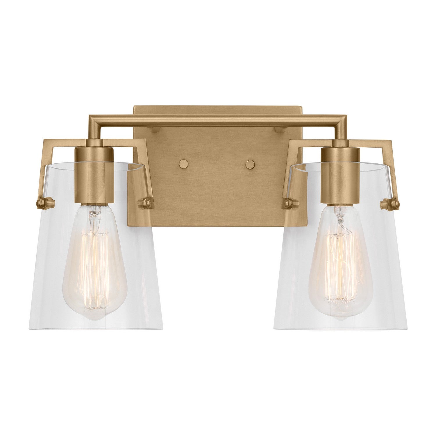 Applique de salle de bain 2 lumières | Crofton
