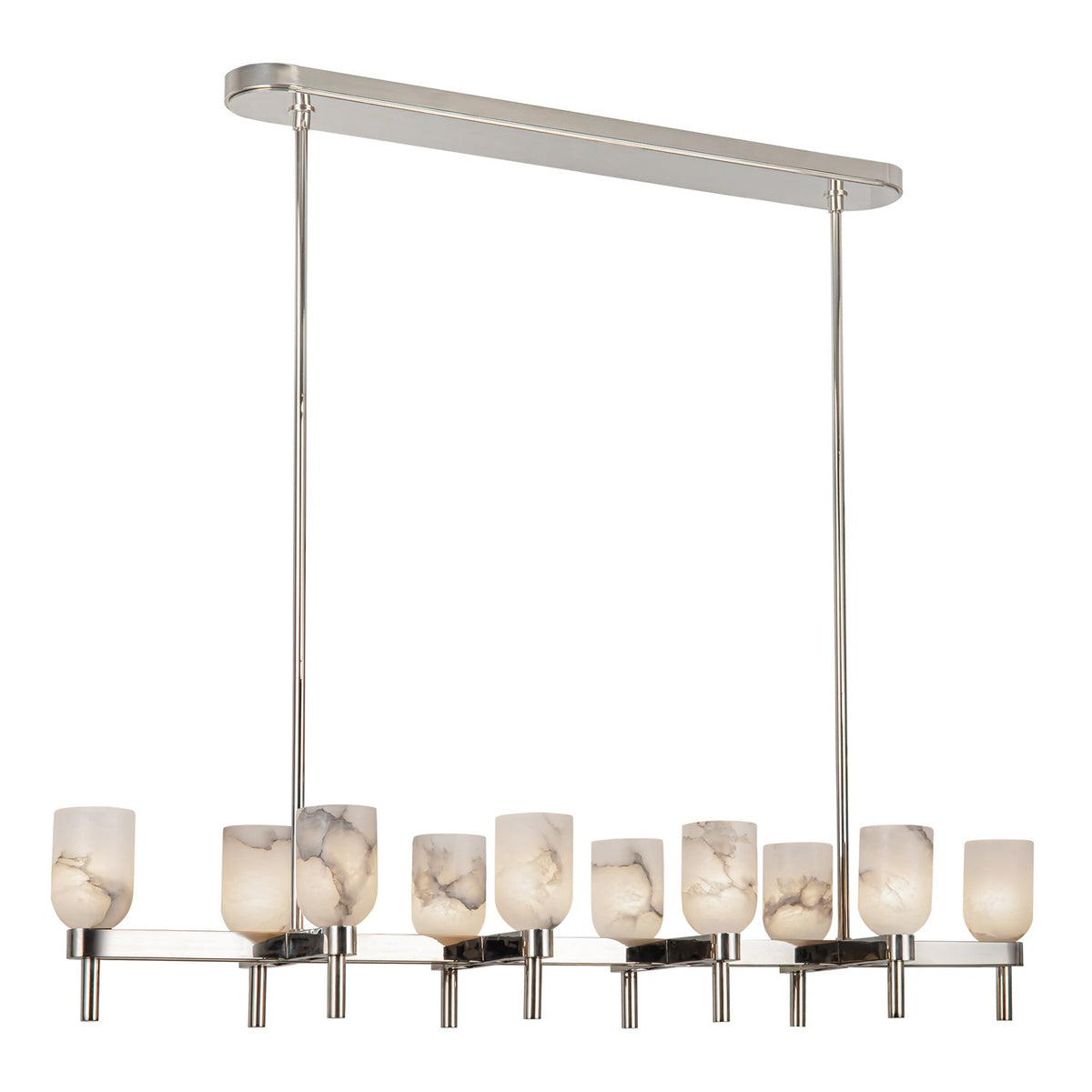 Suspension linéaire 10 lumières | Lucian
