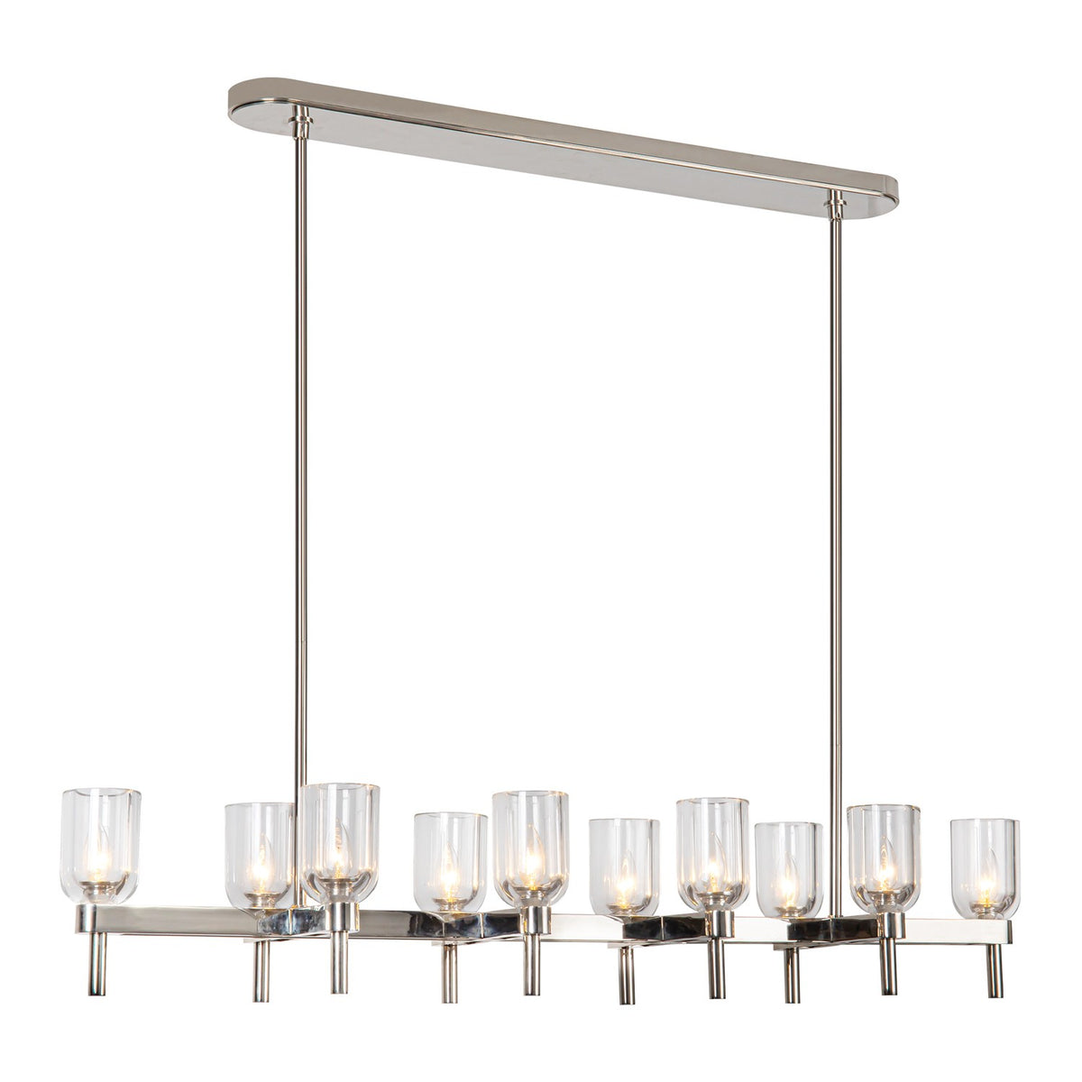 Suspension linéaire 10 lumières | Lucian