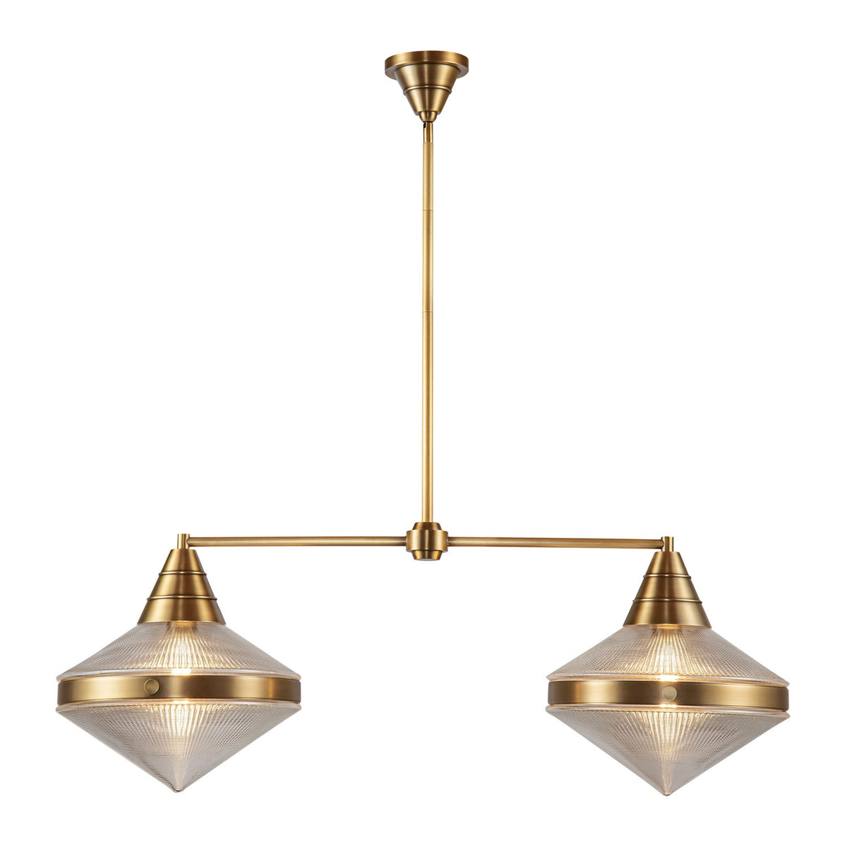 Suspension linéaire 2 lumières | Willard