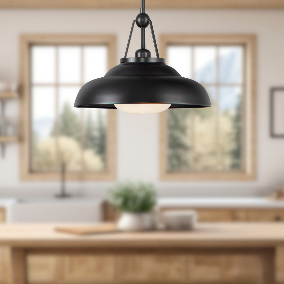 Suspension 1 lumière | Palmetto