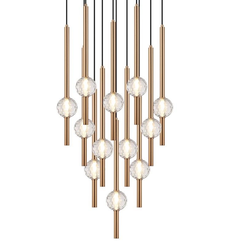 Lustre 12 lumières | WINDCHIMER