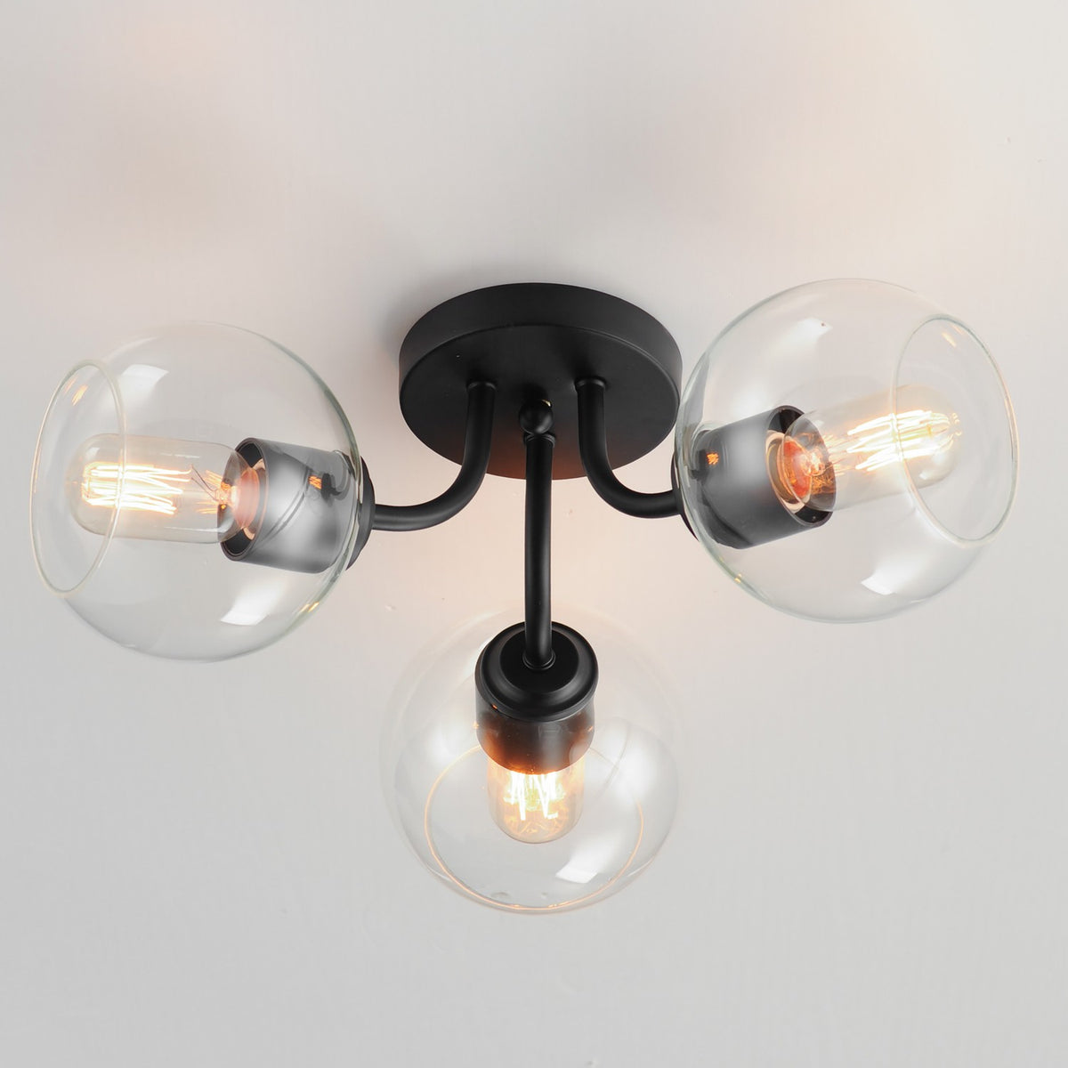 Semi-plafonnier 3 lumières | Knox