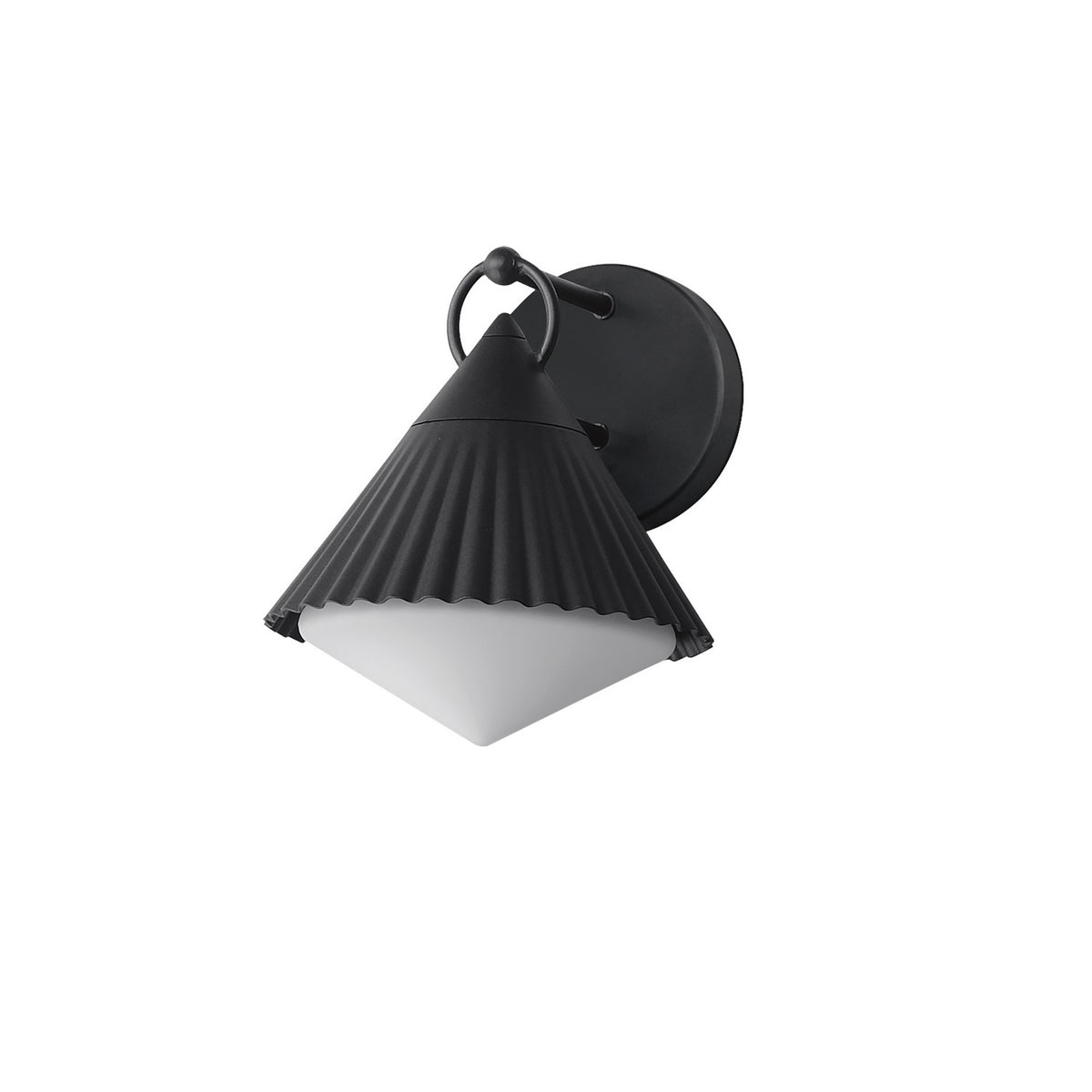 Maxim - Applique murale extérieure 1 lumière | Odette - 35132WTBK